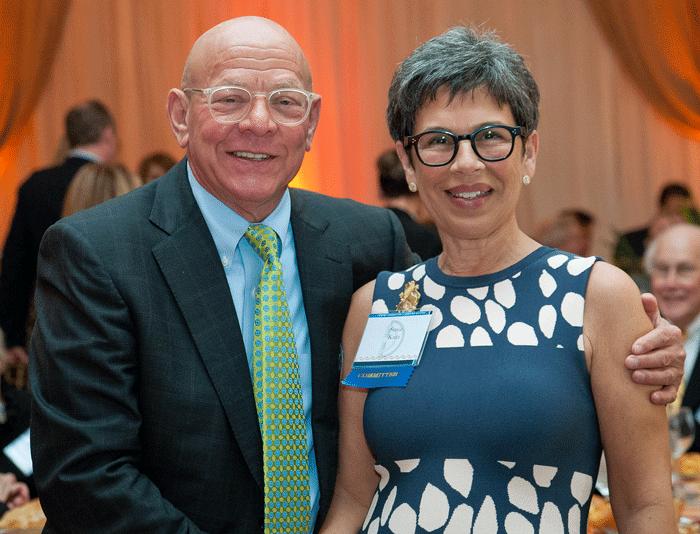 Susie Katz, with her husband Eddie at our 2016 Presidents Dinner